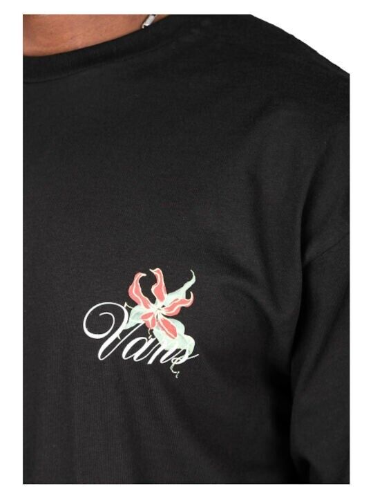 Vans Mens Fatal Floral Ls Tee / Black / RRP £42