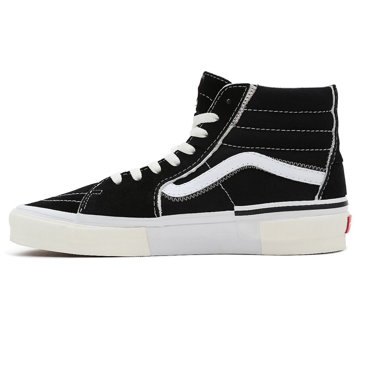 Vans Sk8-Hi Reconstruct High Top Trainers / Black White / RRP £95