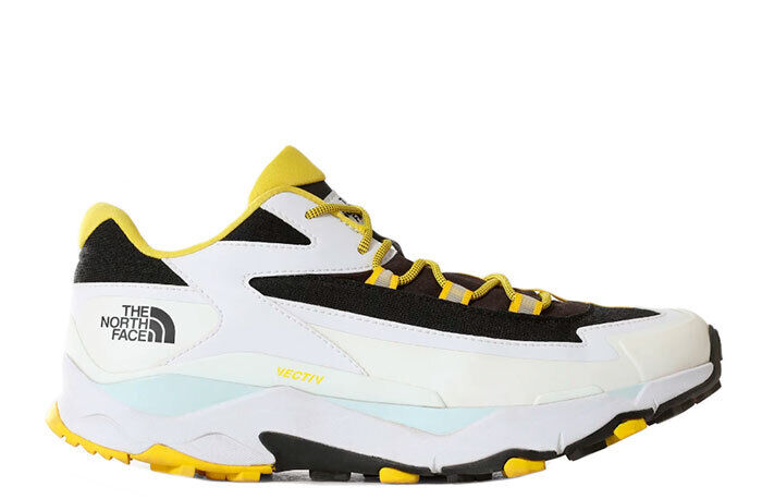 The North Face Men’s Vectiv Taraval Anodised- TNF White/Lightning Yellow