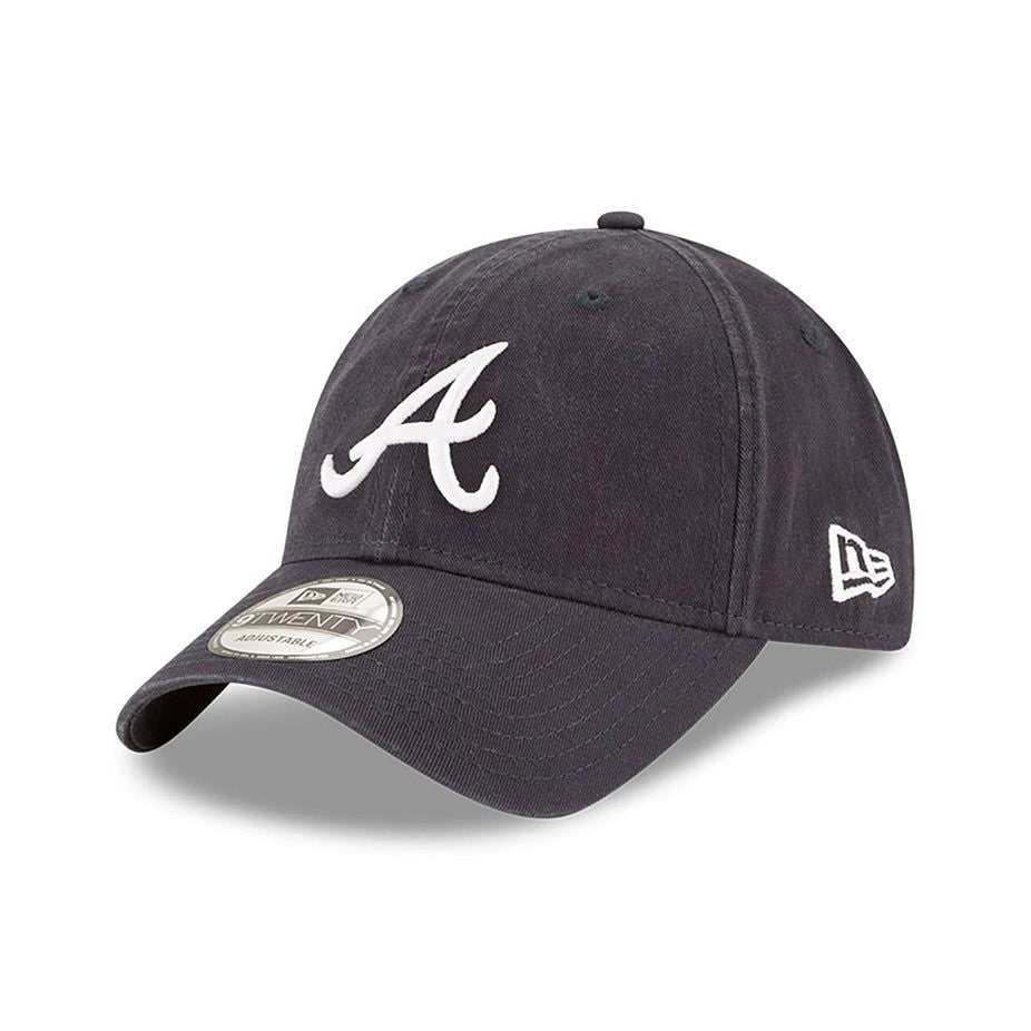 New Era Adults Atlanta Braves Core Classic 9Twenty Cap / Navy / RRP £23