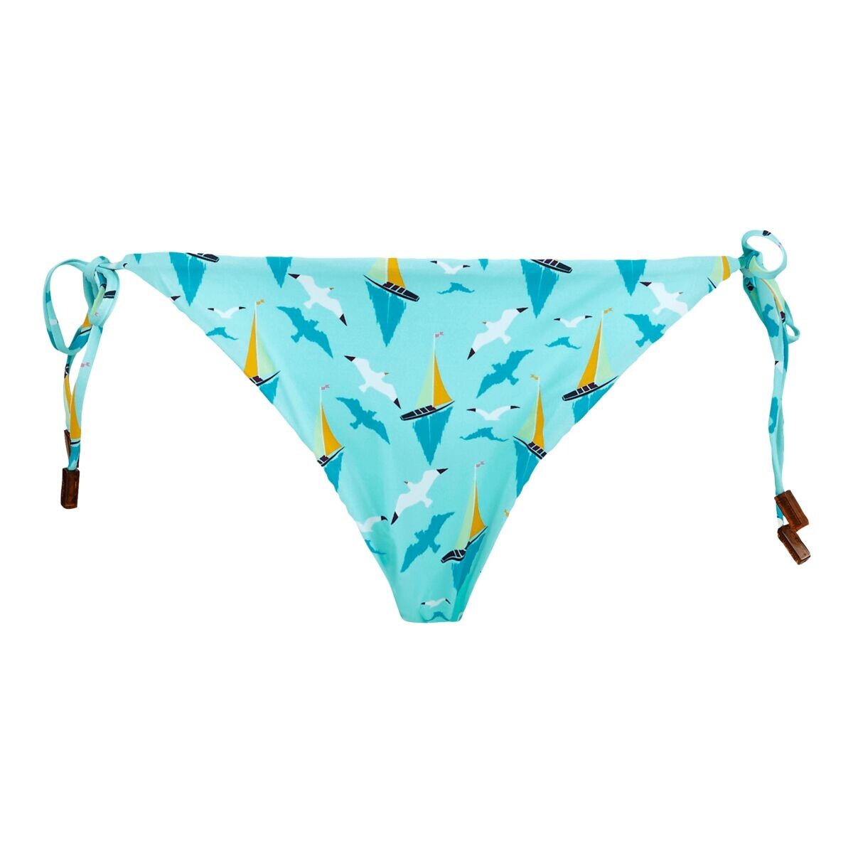 Vilebrequin Womens Bikini Bottom / Flore / Teal Blue / RRP £100