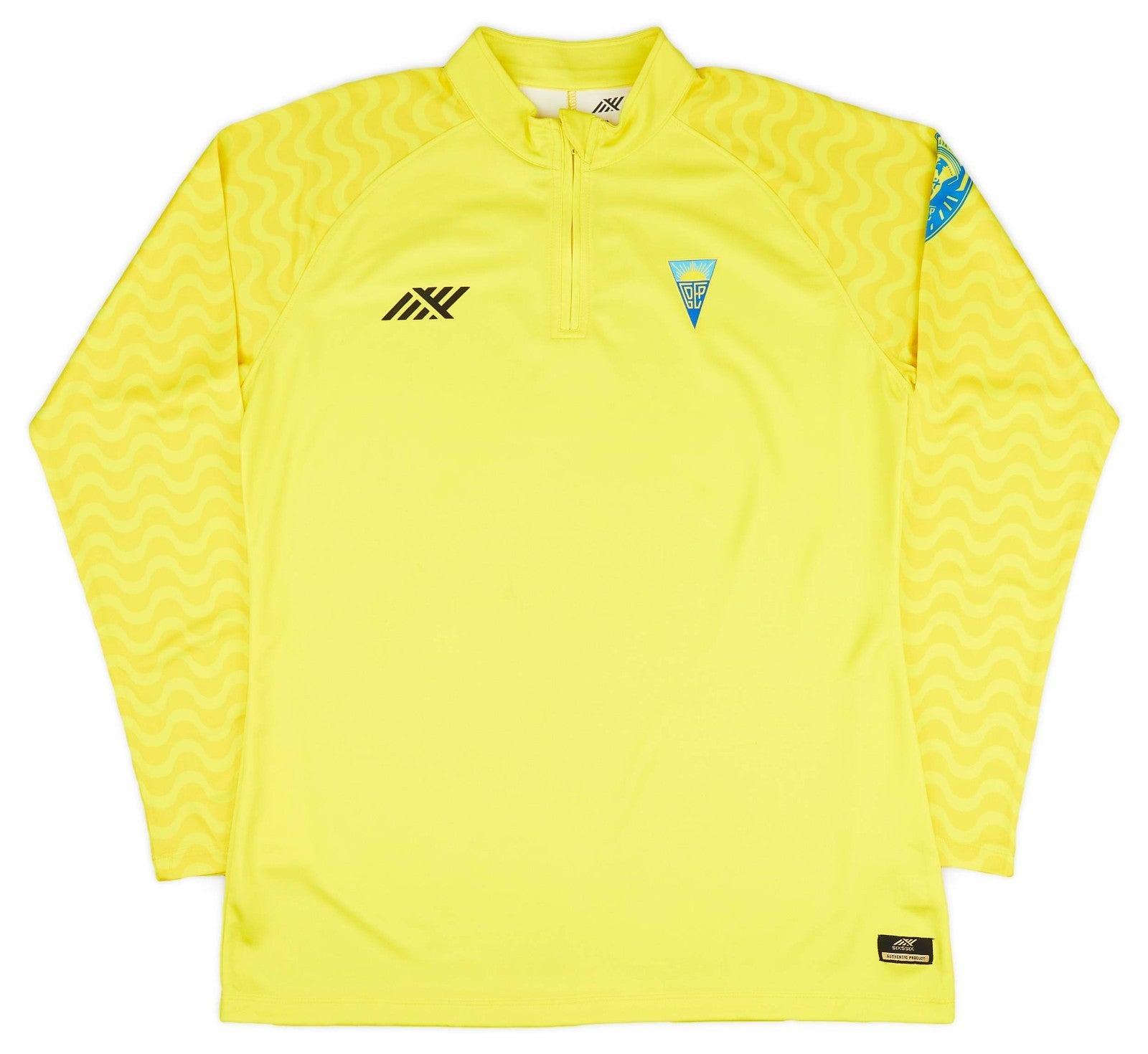 Six5Six Mens 2021-22 Estoril Six5Six Training Shirt / Yellow / RRP £39.99