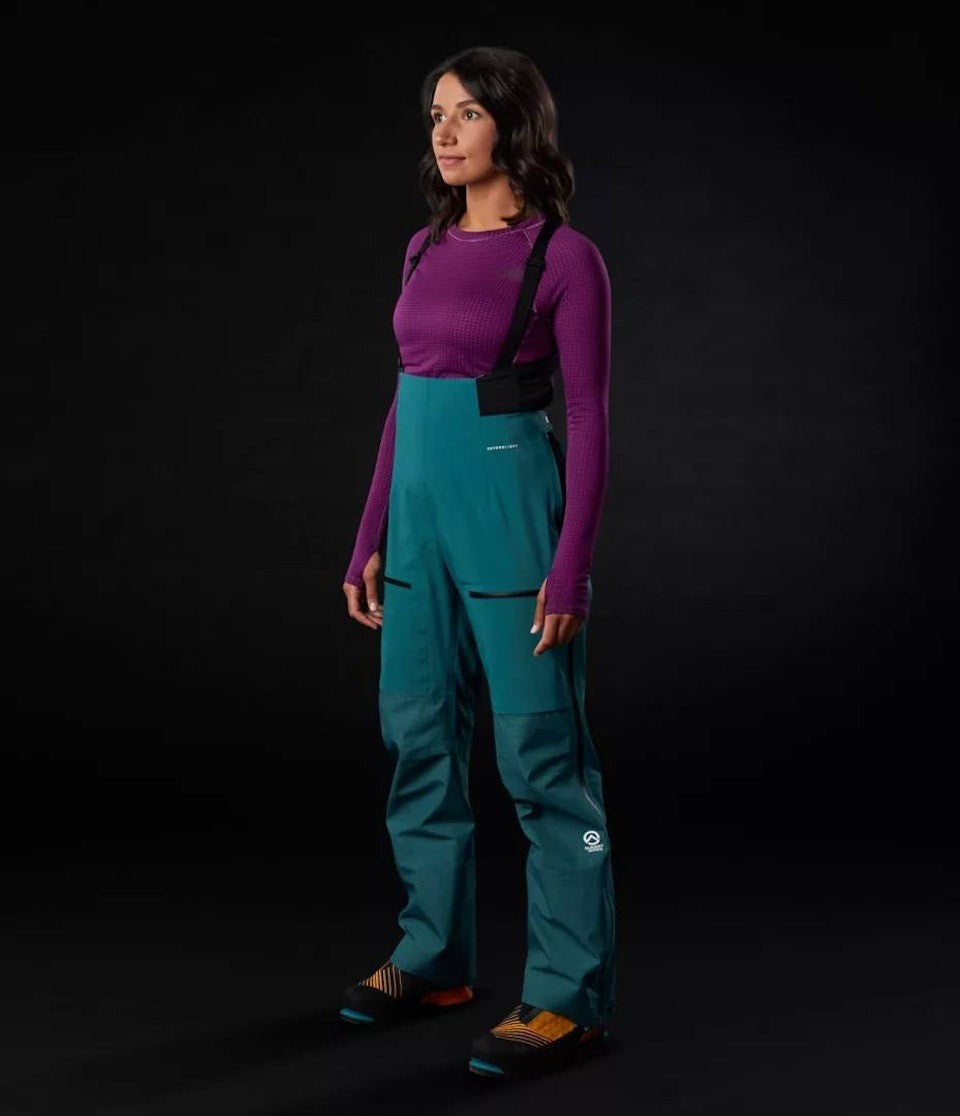 The North Face Womens L5 Futurelight FZ Bib / Shaded Spruce / RRP £585