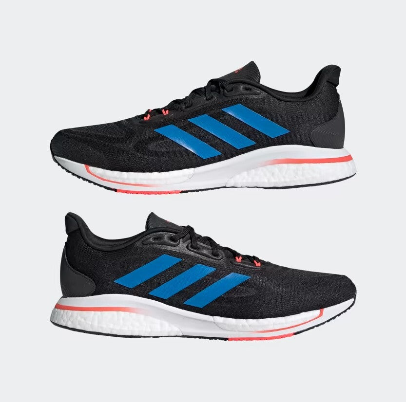 Adidas Men's Supernova + Running Trainers / Black Blue / RRP £100