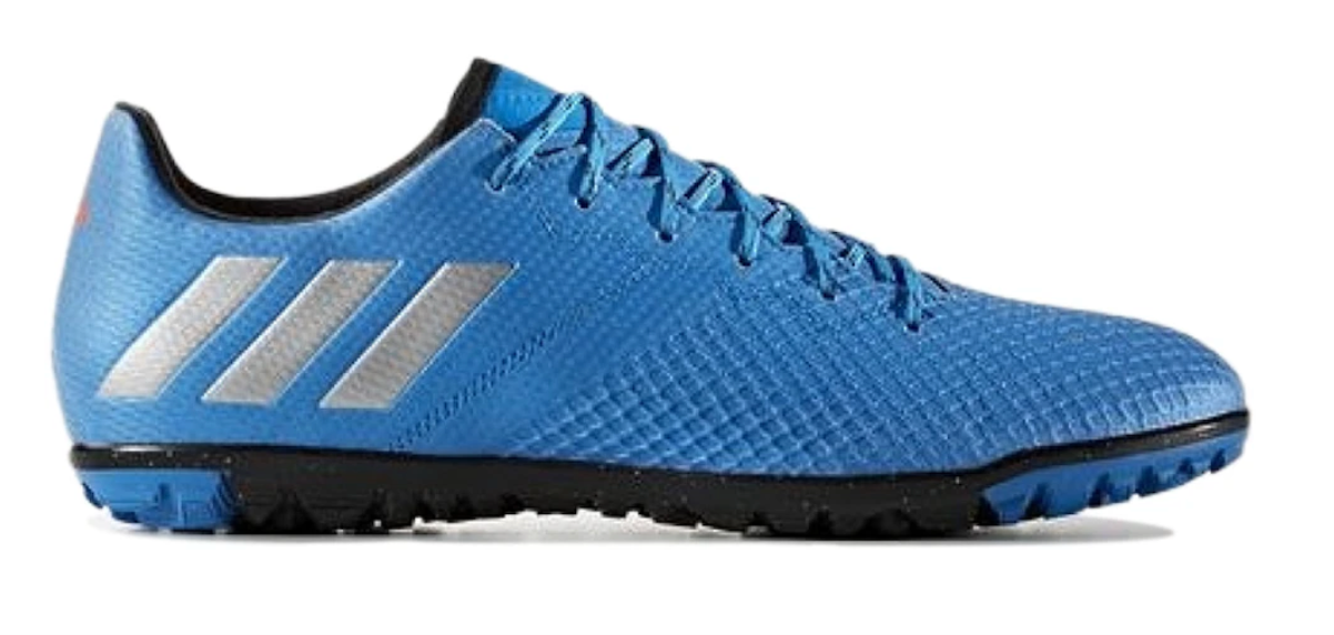 Adidas Mens Messi 16.3 Astro Football Trainers / Blue Silver / RRP £65