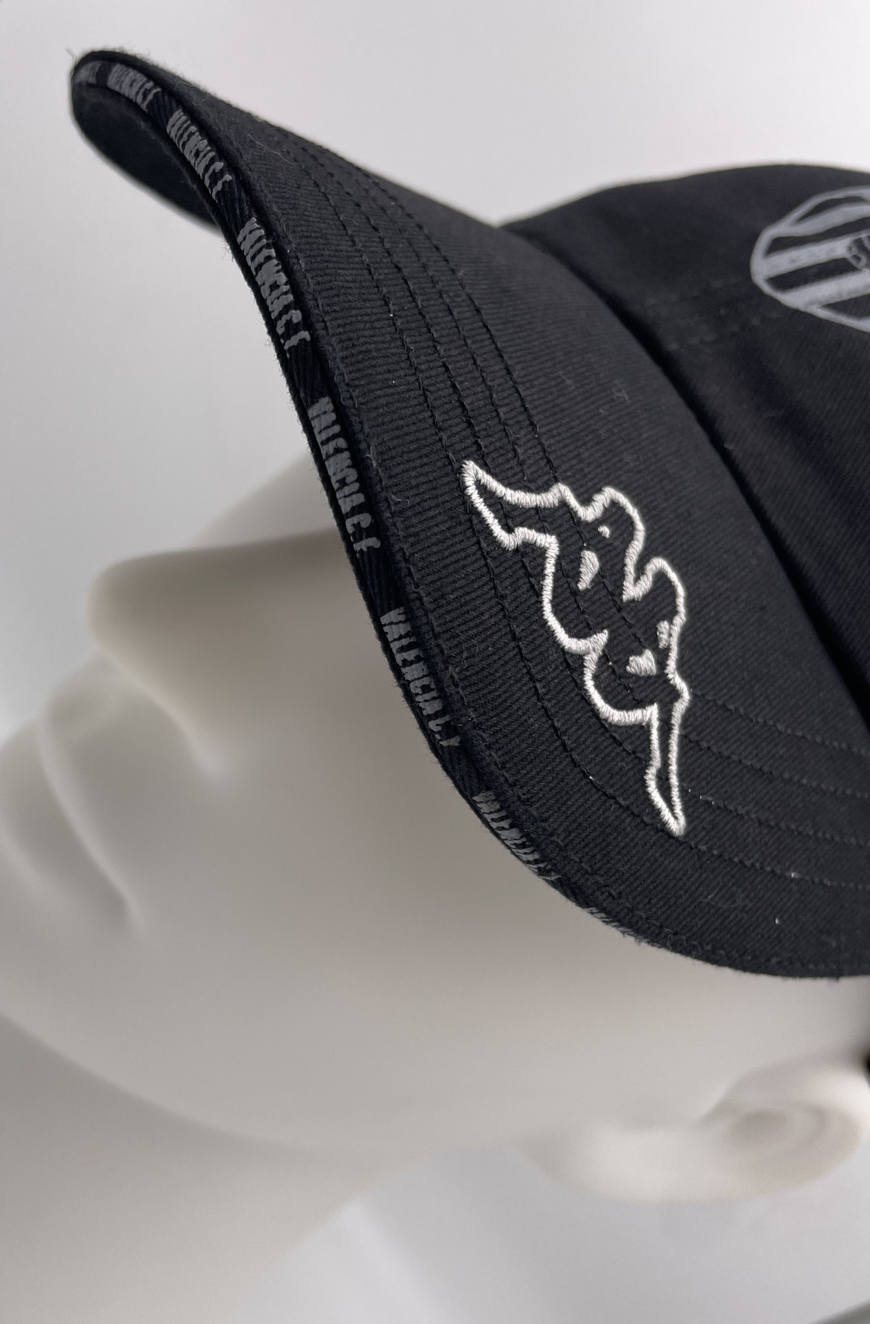 Kappa Adults 2009-10 Valencia Cap / BNWT / Black / RRP £20