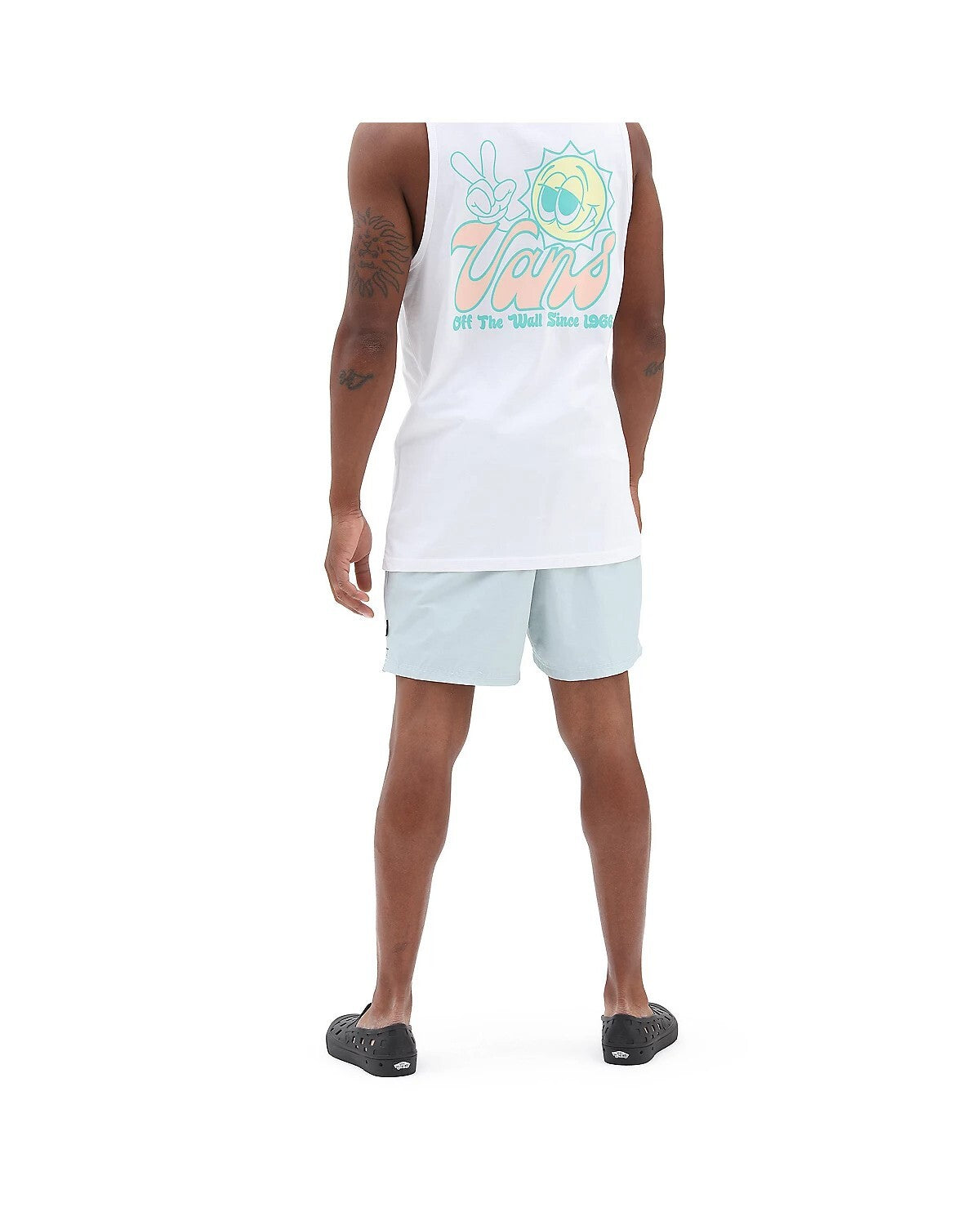 Vans Mens Primary Solid Elastic Boardshort / Light Blue / RRP £45