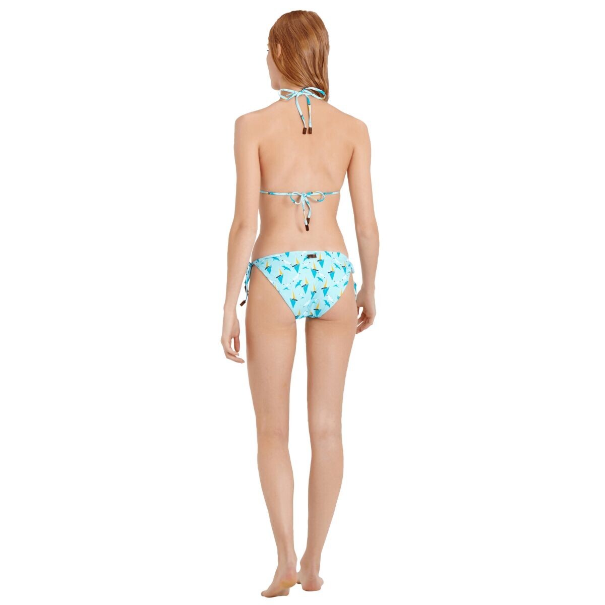 Vilebrequin Womens Bikini Bottom / Flore / Teal Blue / RRP £100