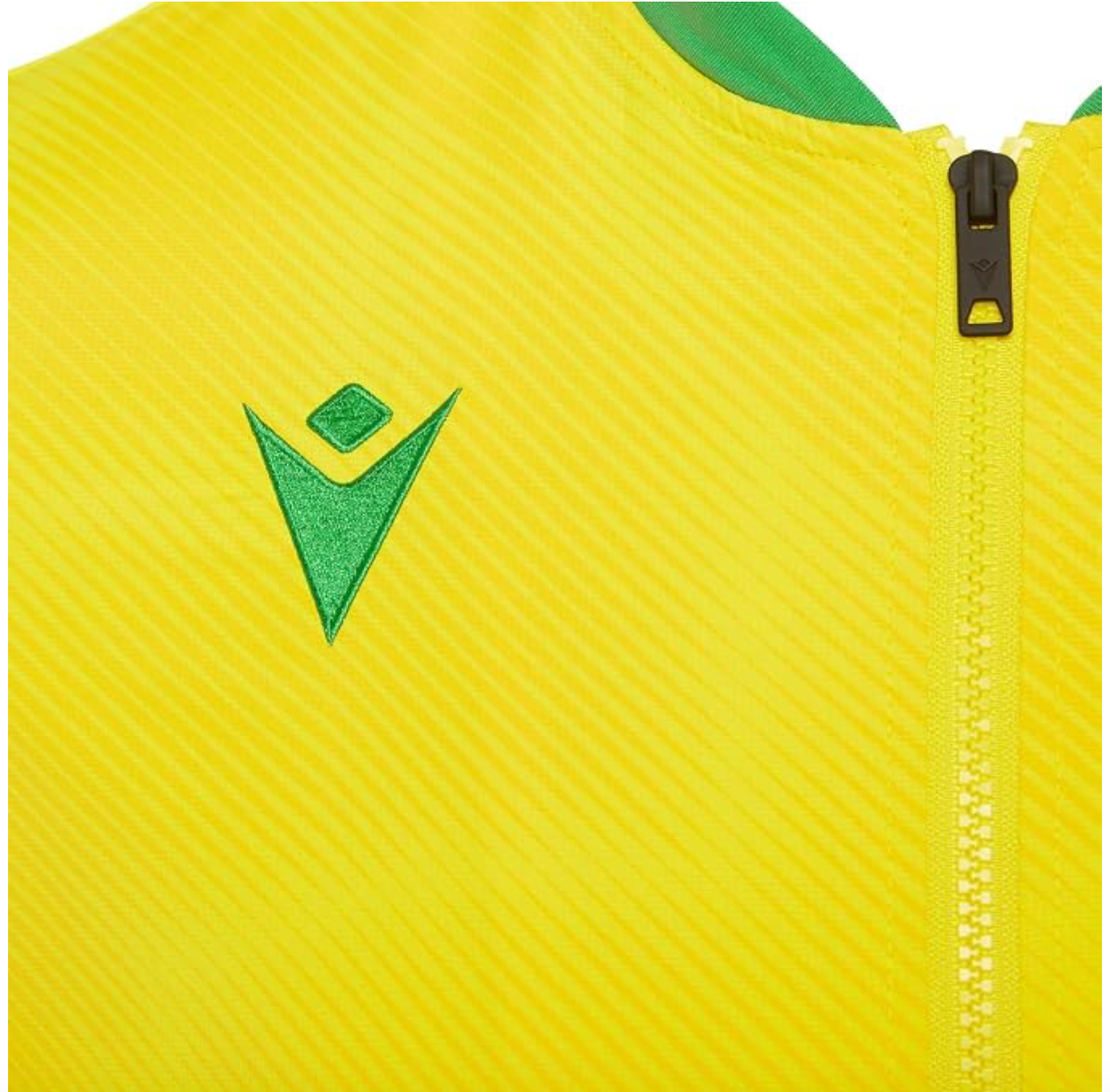 Macron Nantes Warm Up Anthem Jacket / Yellow / RRP £55