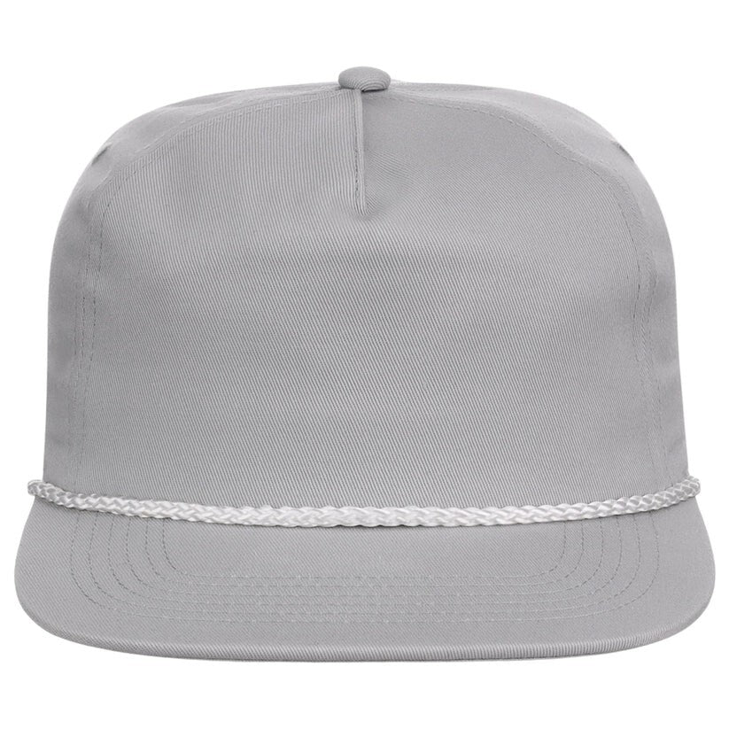Unisex Plain Fairway Golfer Hat / Grey / £23