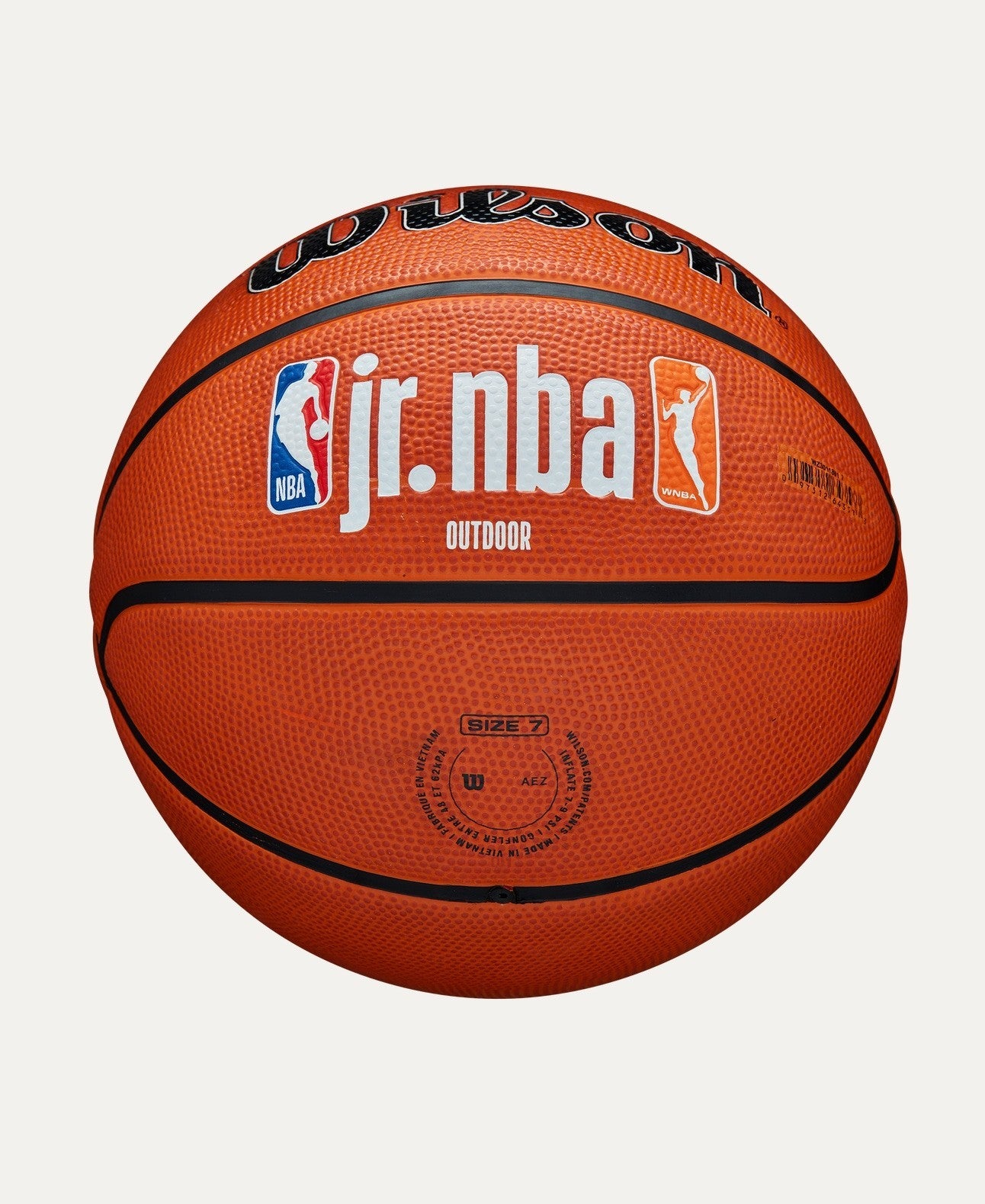 Wilson NBA Authentic Series Outdoor Basketball / Brown / RRP £35