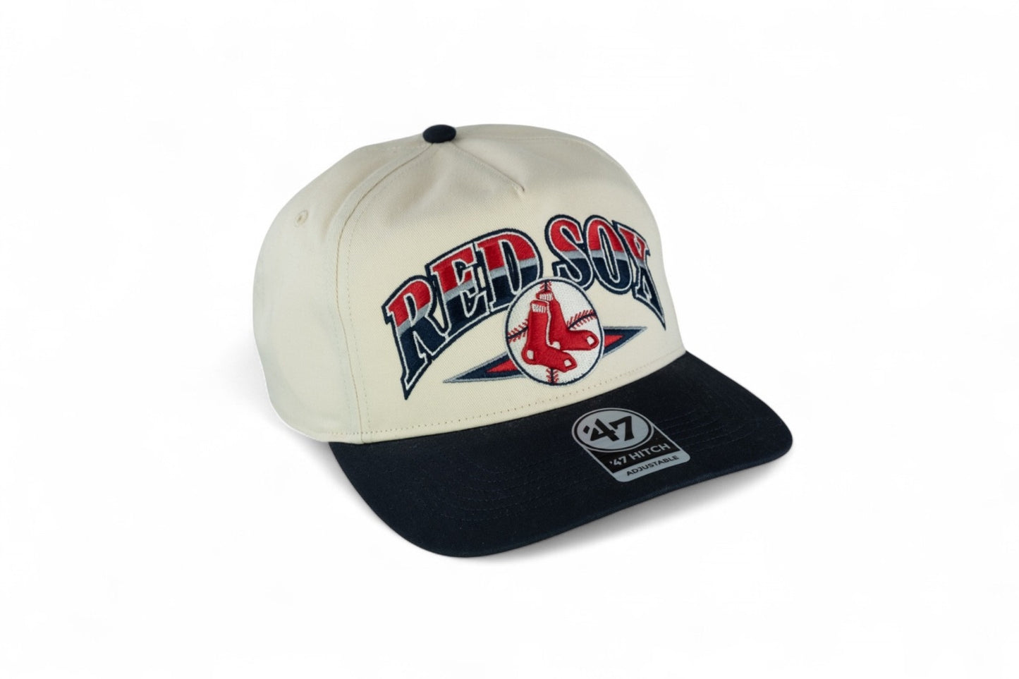 47 Brand Boston Red Sox Arc Line Hitch Snapback / Beige Navy / RRP £38
