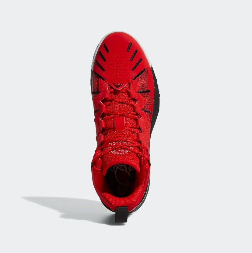 Adidas Unisex D Rose Son Of Chi Basketball Shoes / Red Black White / RRP £90