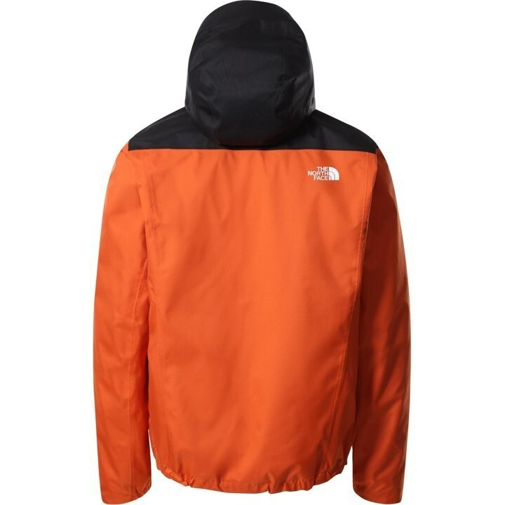 The North Face Men's Quest Zip-In Rain Jacket / Burnt Ochre Black / RRP £130