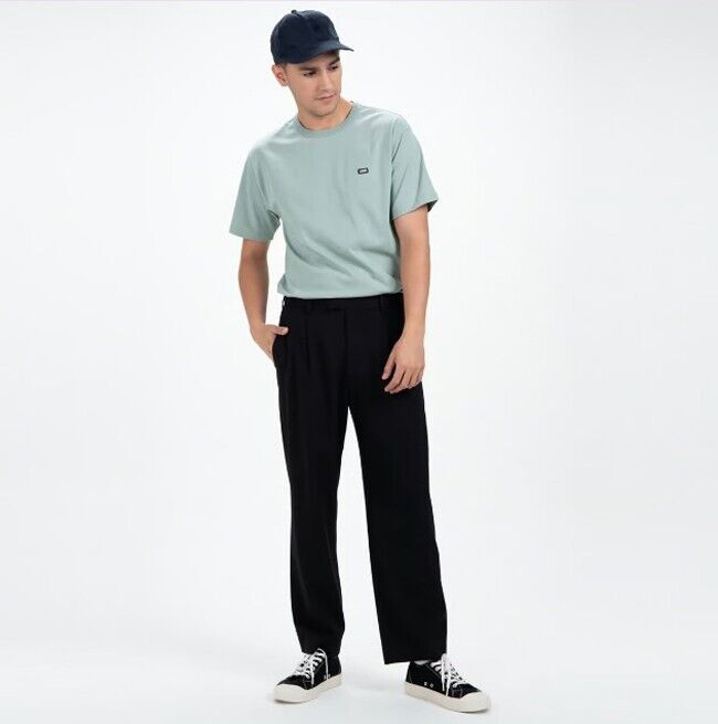 Vans Mens Off The Wall Classic T-Shirt / Green Milieu / RRP £32