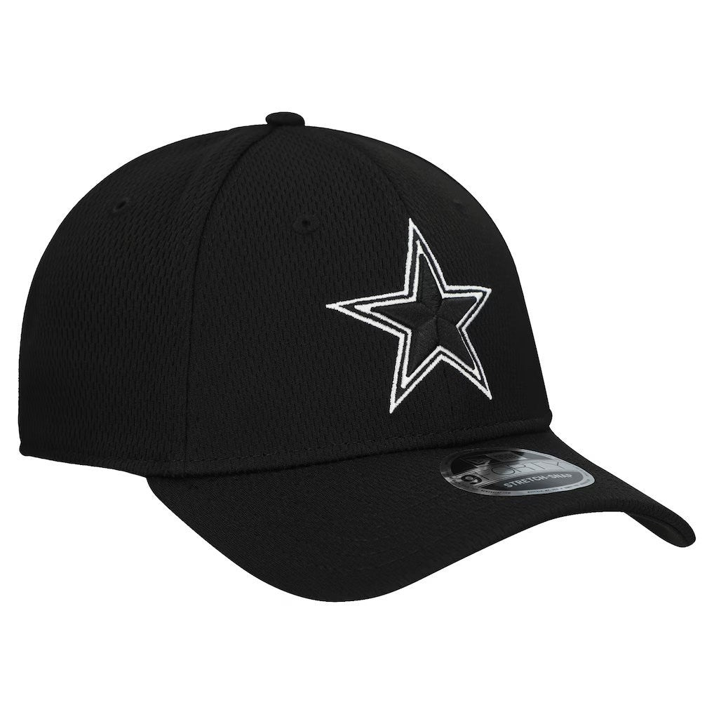 New Era Adult Dallas Cowboys 9Forty Adjustable Cap / Black / RRP £35