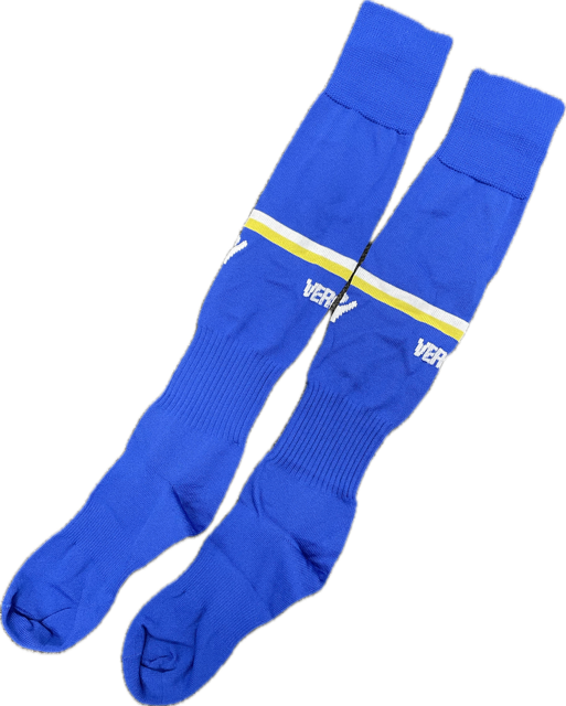 Macron Men's Hellas Verona Home Football Socks / 18-19 / Blue / RRP £15