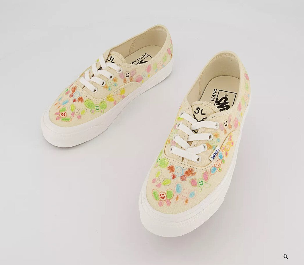 Vans Authentic 44 DX Low Trainers / Natural Scribble / RRP £70