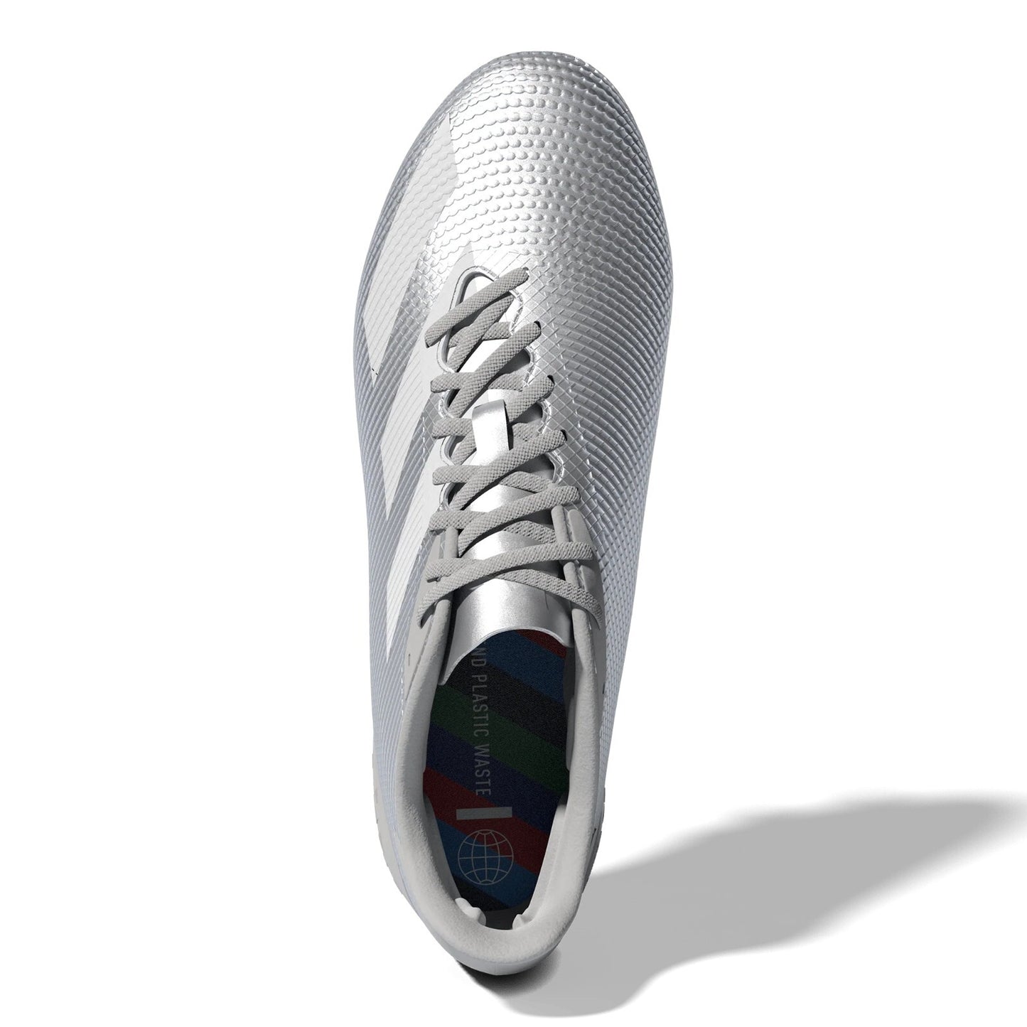 Adidas Unisex Adizero RS7 (SG) Rugby Boots / Silver White / RRP £170