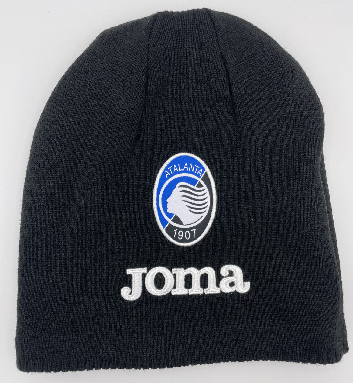 Joma 2021-22 Atalanta Reversible Beanie Hat / BNWT / Black Blue / RRP £14