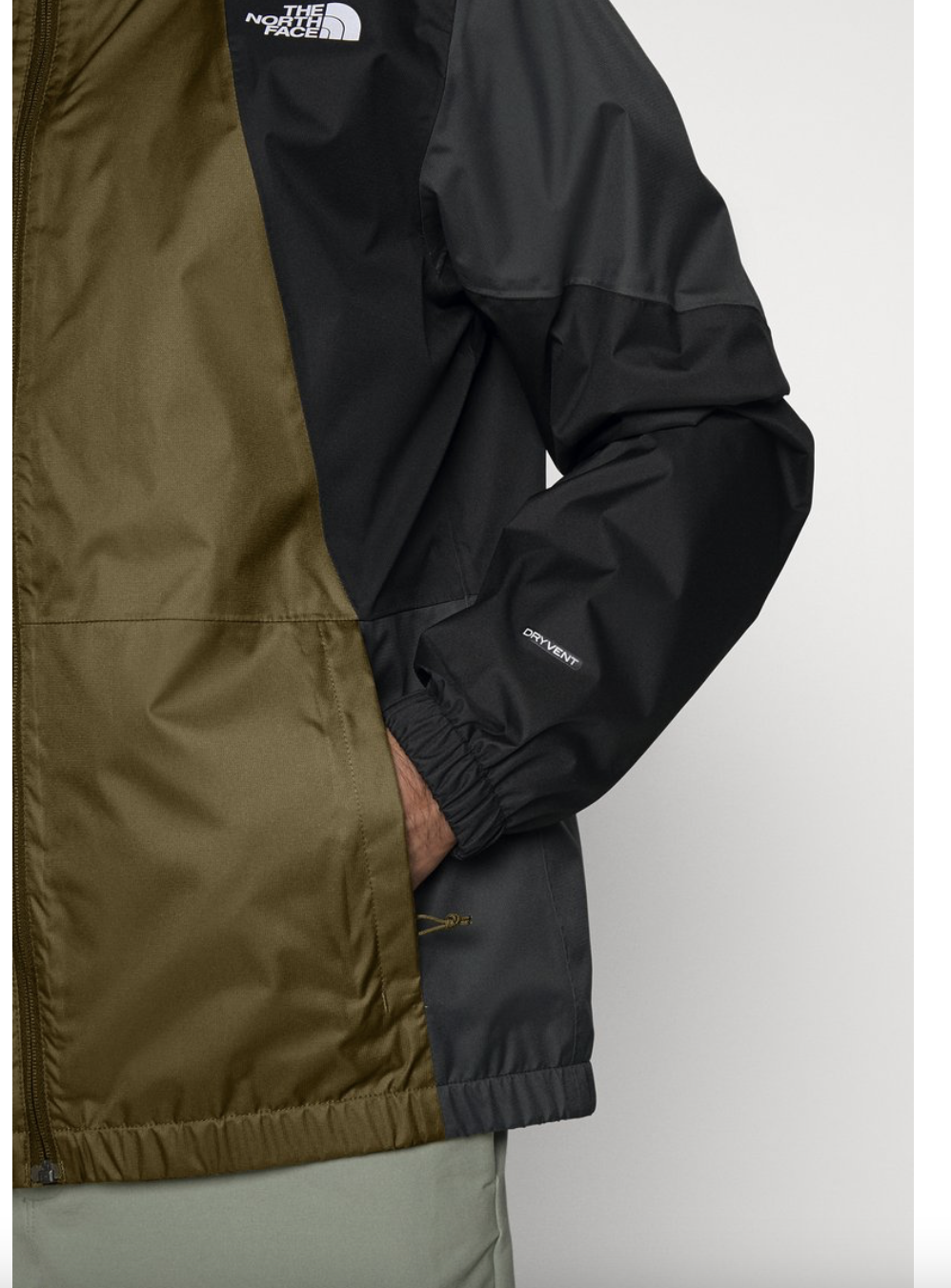 The North Face Men's Farside Waterproof Jacket / BNWT / Military Olive / RRP£130