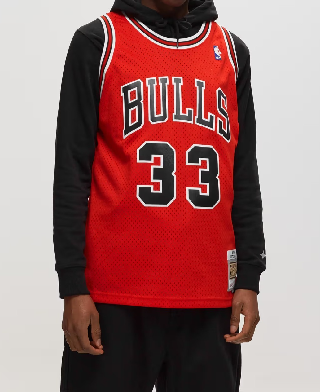 Mitchell & Ness Chicago Bulls Pippen 97-98 Basketball Jersey / Red / RRP £95