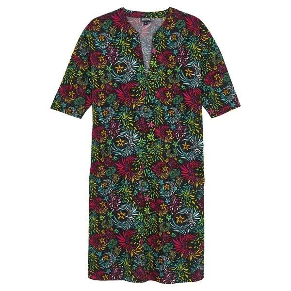 Vilebrequin Beach Cover Up / Womens / Fare Black Flower / RRP £220