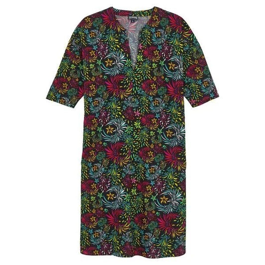 Vilebrequin Beach Cover Up / Womens / Fare Black Flower / RRP £220