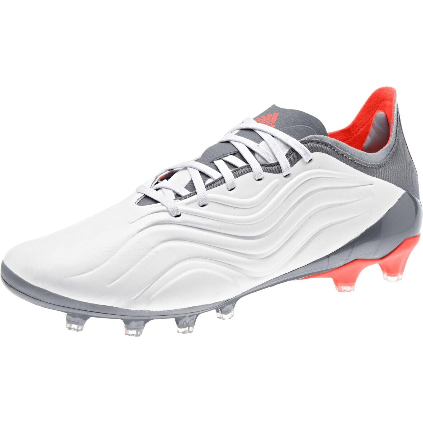 Adidas Mens Copa Sense.1 Ag Football Boots / White Red Grey / RRP £180
