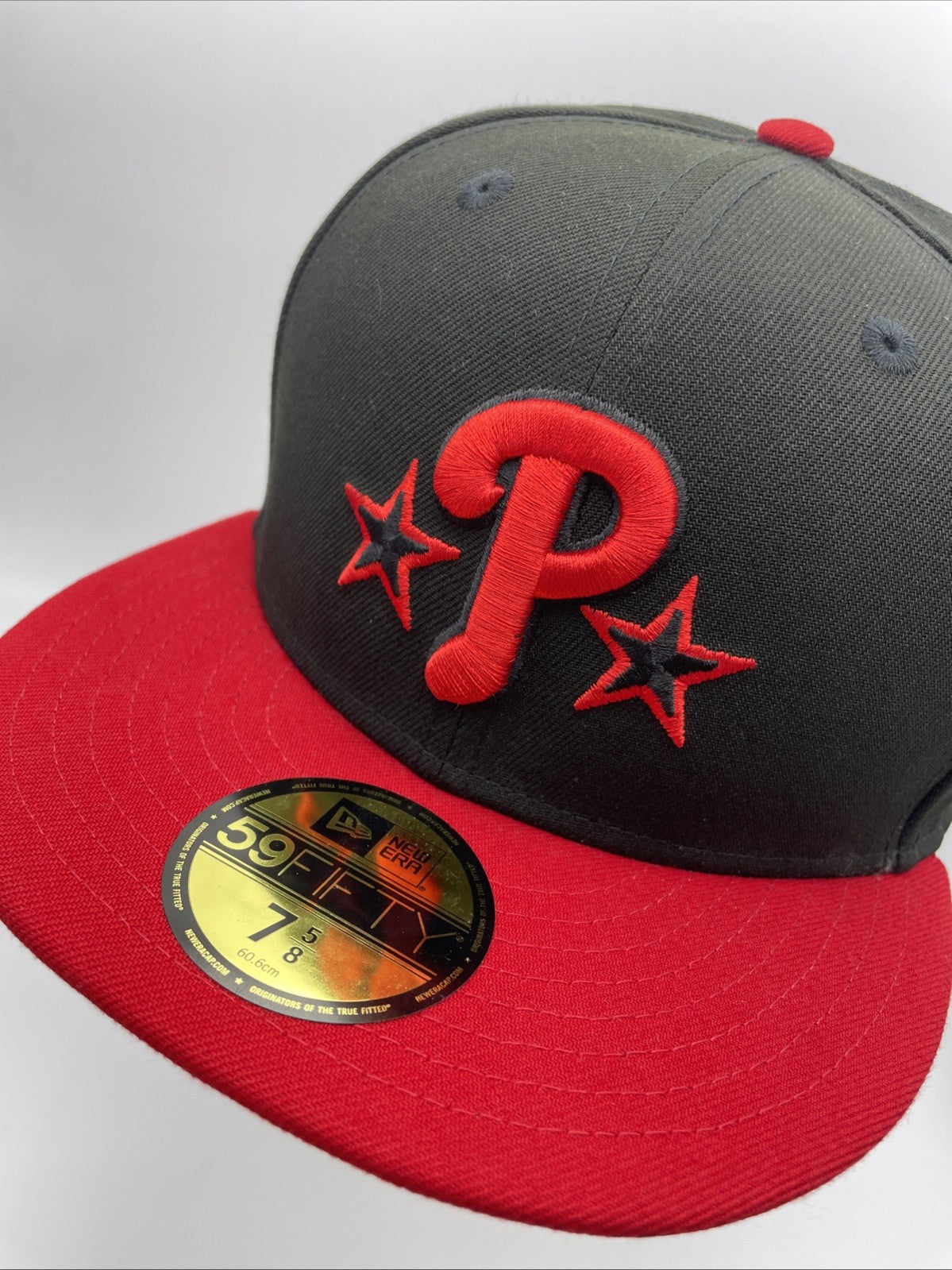 Philadelphia Phillies 59FIFTY New Era Hat / Black Red / £30