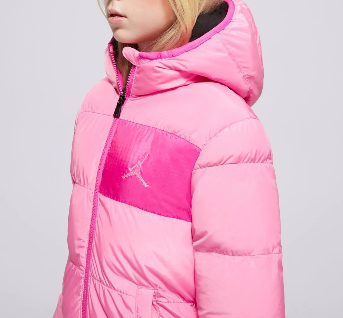 Nike Kids Jordan Pink Puffer Jacket / RRP £80