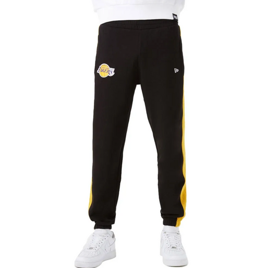 New Era Mens LA Lakers Team Logo Joggers / Black / RRP £55