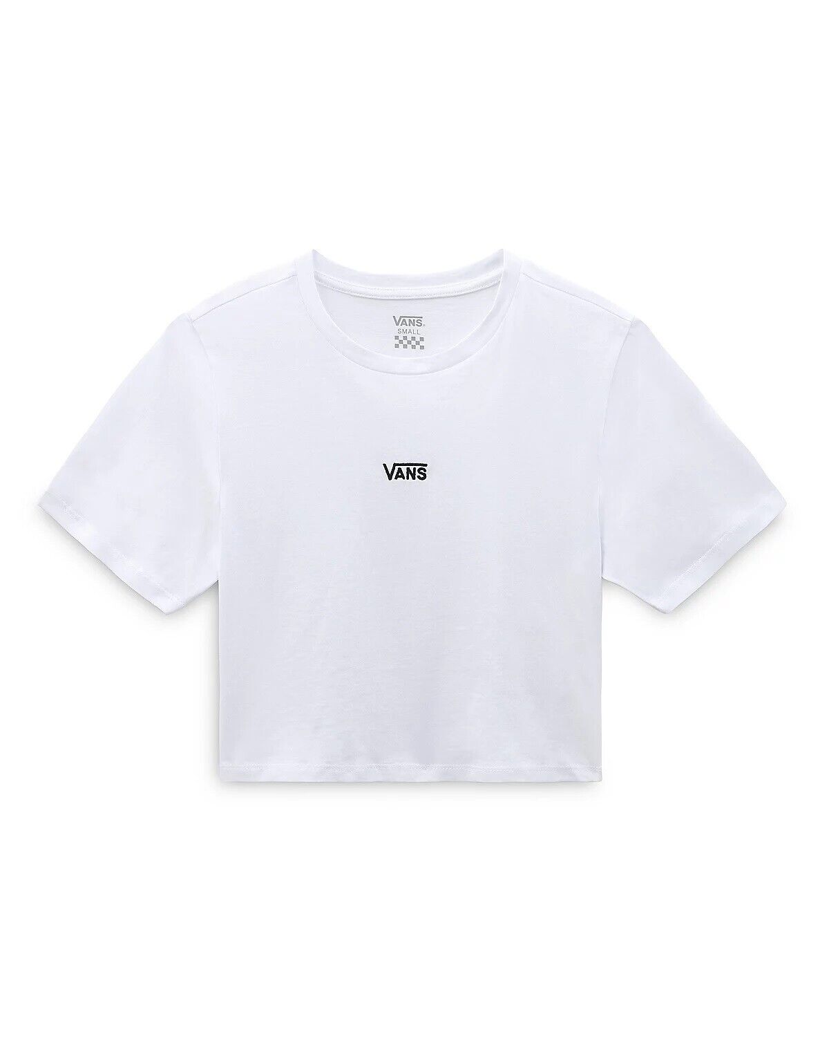 Vans Women's Flying V Crop Crew Sport T-Shirt / White / RRP £25