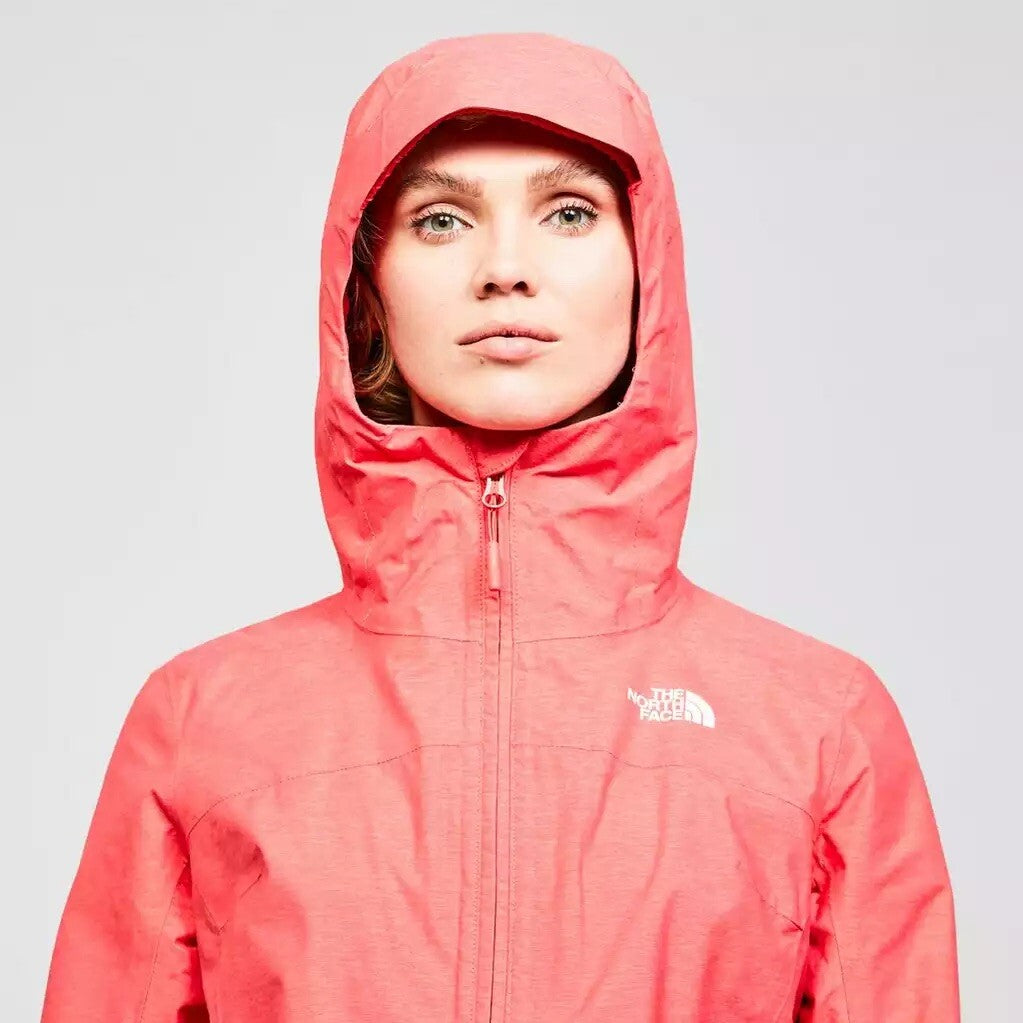 THE NORTH FACE WOMENS / NEVERO RAIN JACKET / RADIANT ORANGE / M / RRP £140