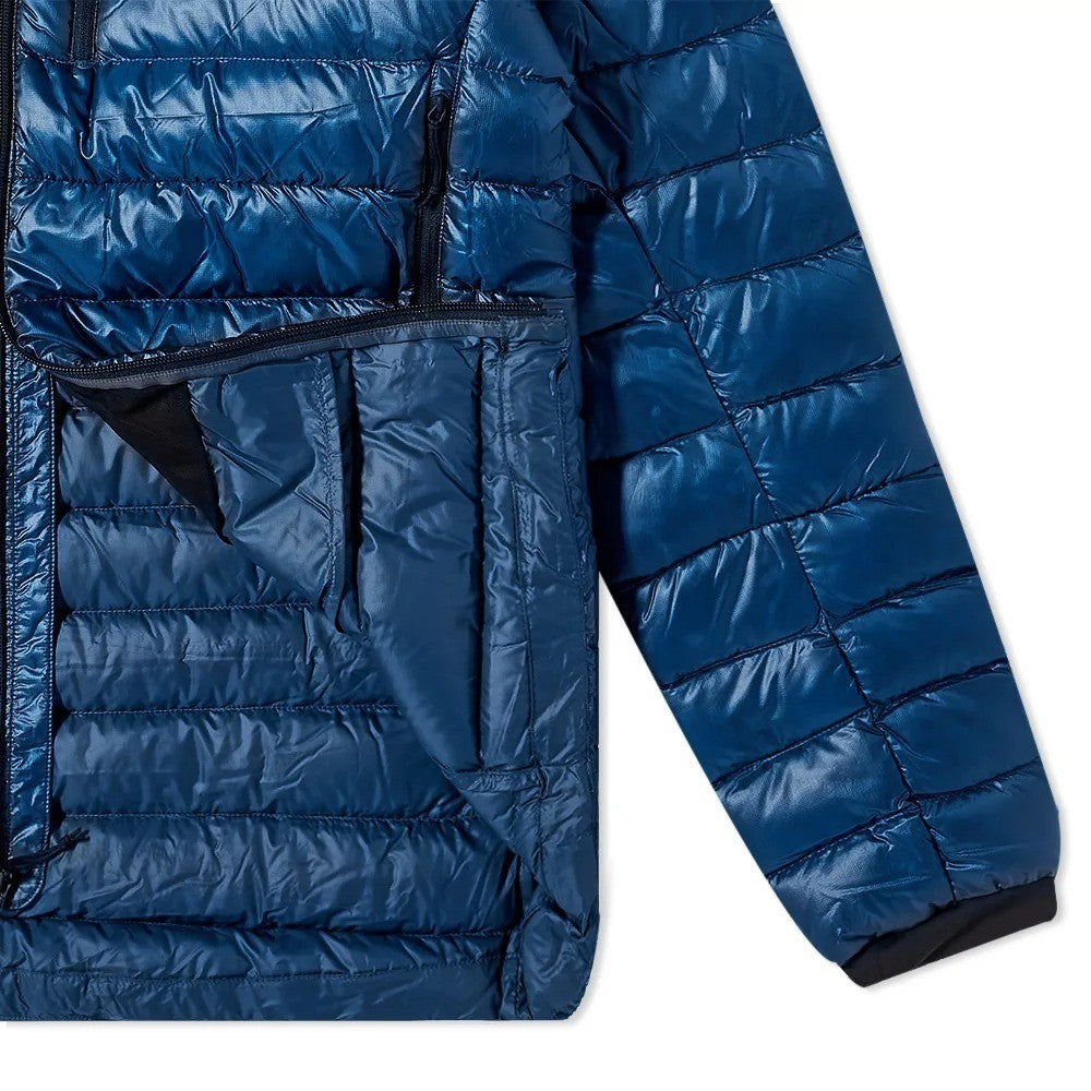 The North Face Mens Summit Down Hoodie Jacket / Blue Wing Teal / RRP £325