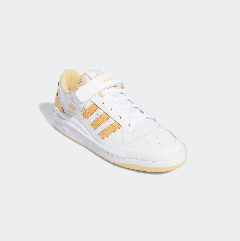 Adidas Mens Forum Low Trainers / White Orange / RRP £80