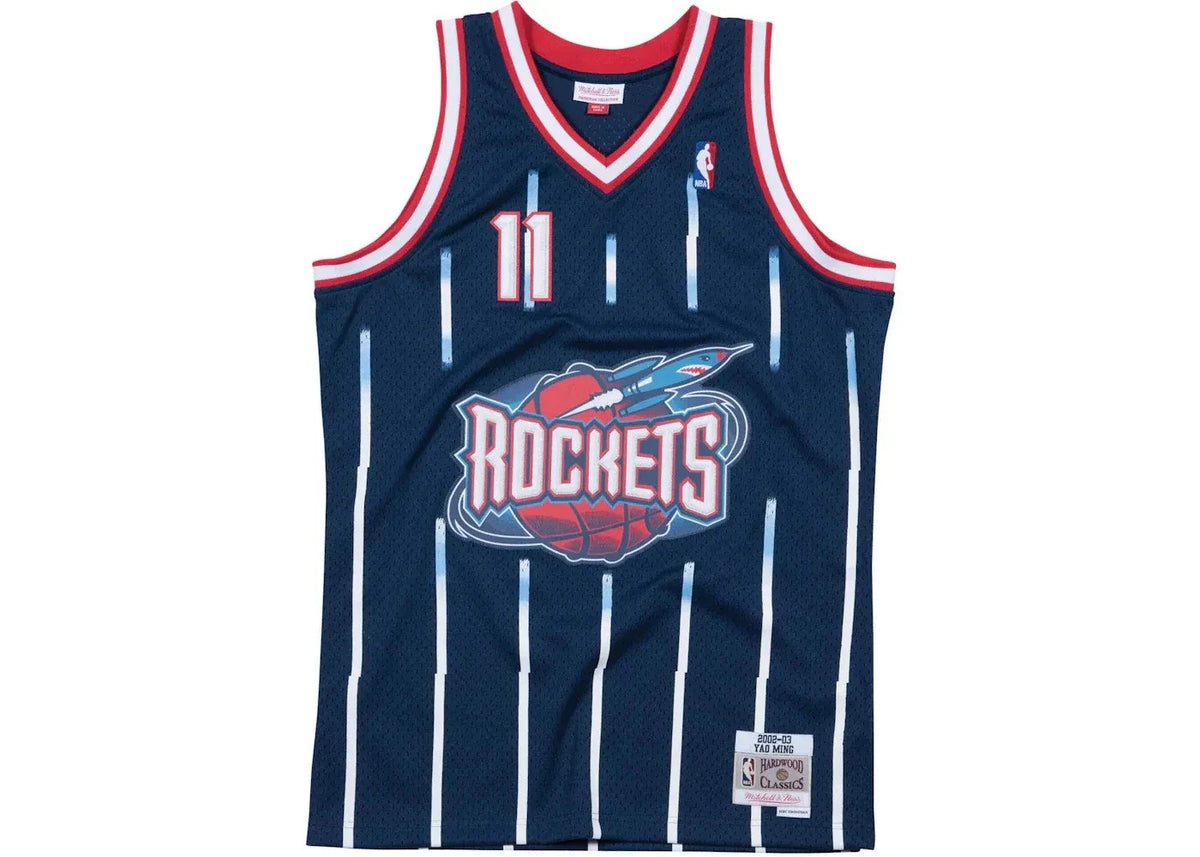 Mitchell & Ness Houston Rockets Road 2002-03 Yao Ming Swingman Jersey / RRP £150