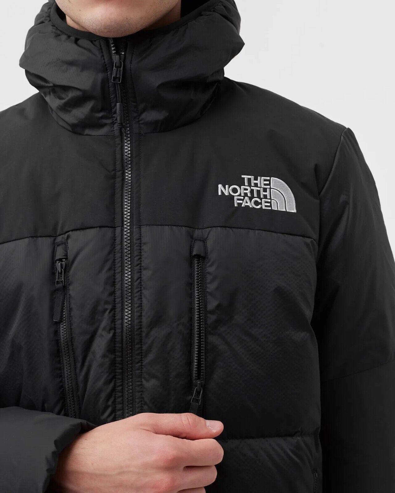 The North Face Mens Himalayan Light Down Hooded Jacket / Black / RRP £220