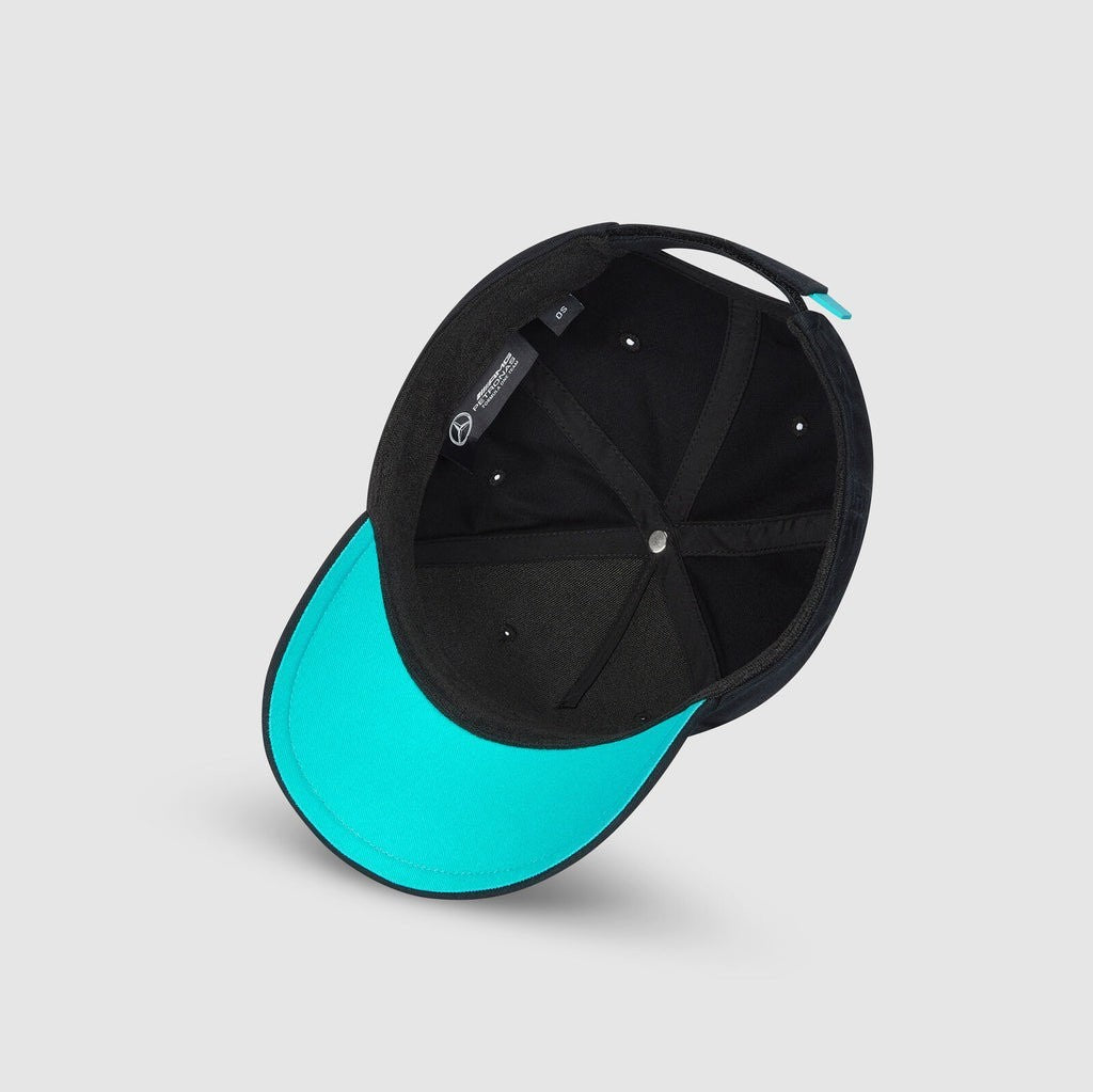 Mercedes AMG Petronas F1 Team Cap / Black Teal White / RRP £28