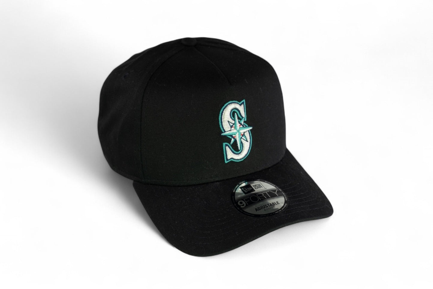 New Era Seattle Mariners 9FORTY A Frame Cap / Black / RRP £30