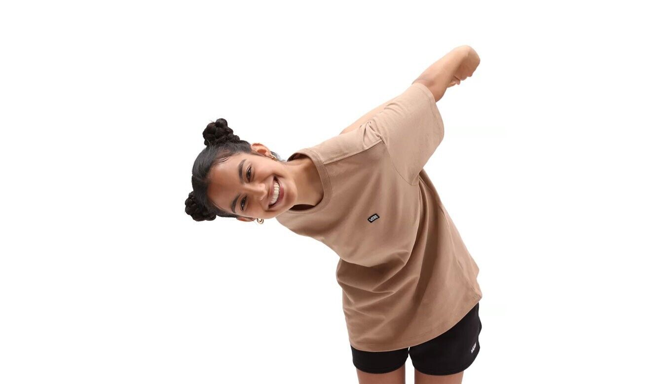 Vans Womens Off The Wall T-Shirt / Burro / RRP £30