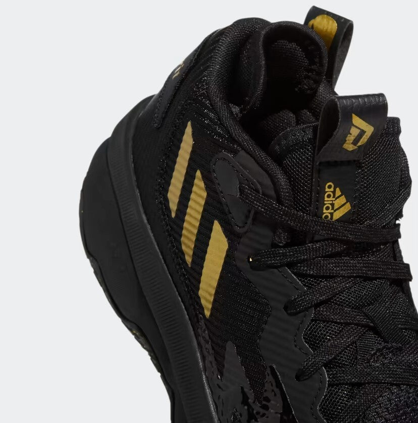Adidas Unisex Dame 8 Goat Spirit Basketball Trainers / Black Gold / RRP £100
