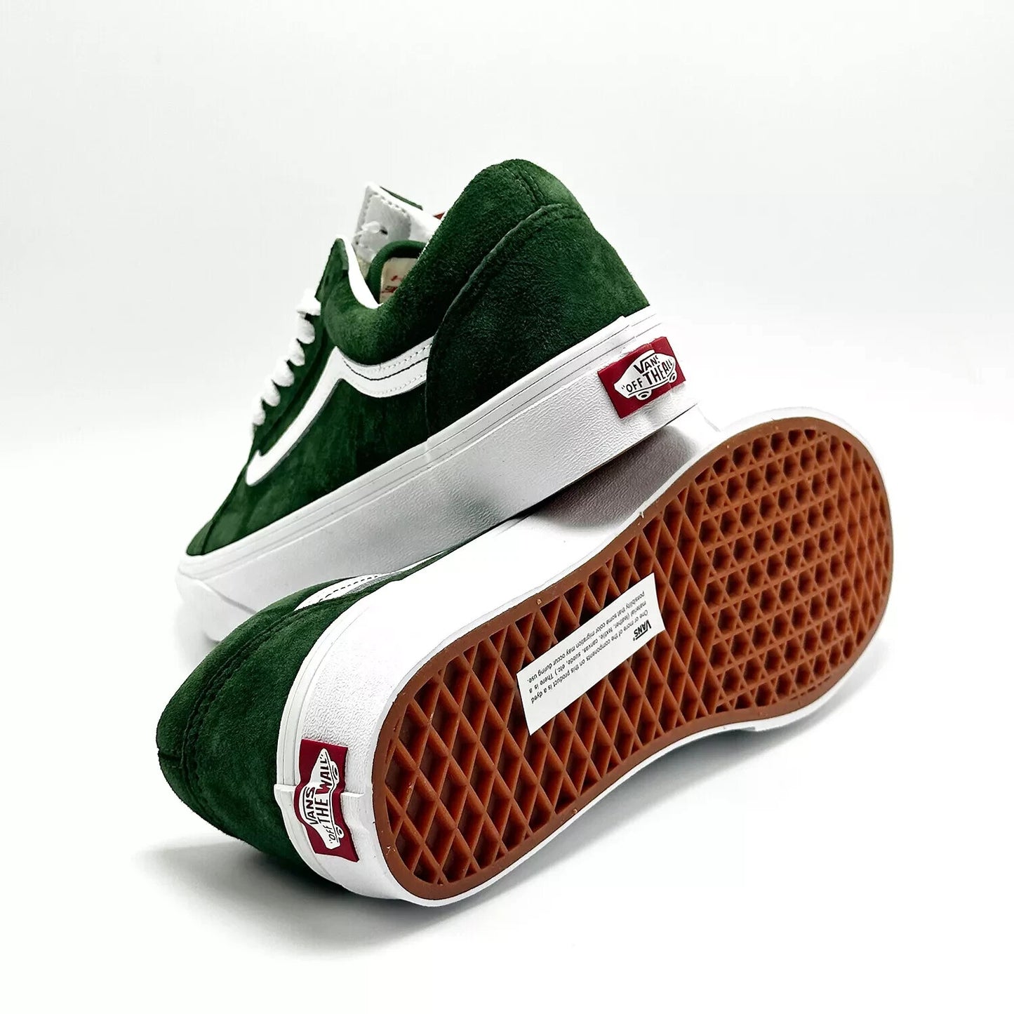 Vans Old Skool Trainers / Green Suede / RRP £75