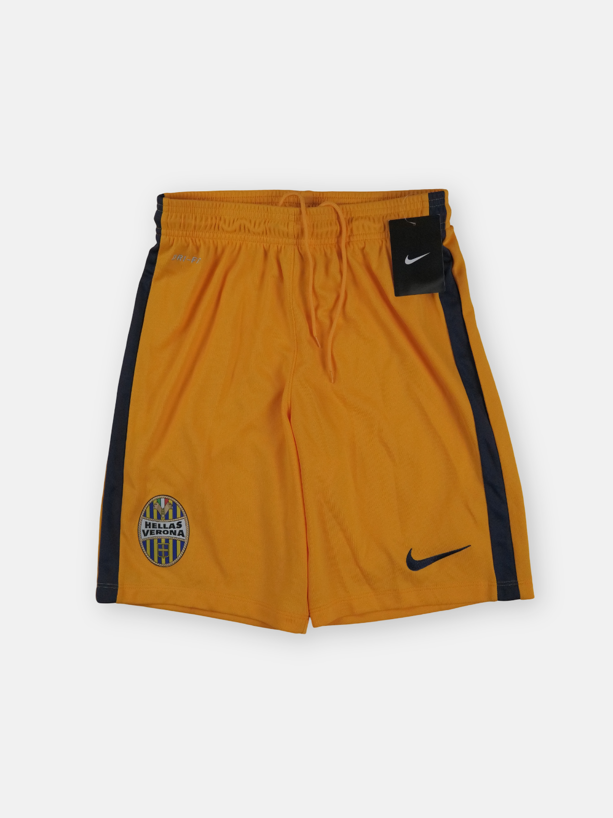 Nike Mens 2017-18 Hellas Verona Away Football Shorts / Yellow / RRP £29.99