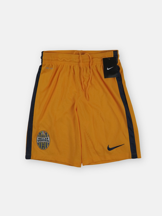 Nike Mens 2017-18 Hellas Verona Away Football Shorts / Yellow / RRP £29.99