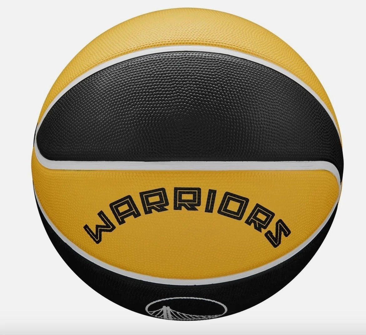Wilson Golden State Warriors Team City Basketball / Black Yellow / RRP £45