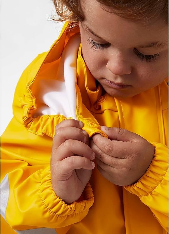 Helly Hansen Kids Bergen Rain Puddle Suit / Yellow / RRP £70