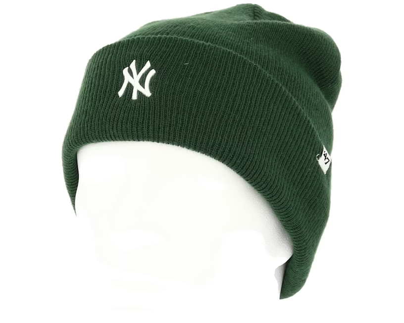 Centerfield 47 Cuff Unisex Beanie / New York Yankees / Green / BNWT / RRP £28