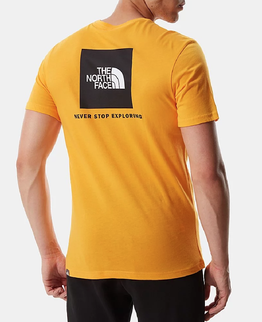 The North Face Men's S/S Redbox T-Shirt / Summit Gold / BNWT / RRP £25