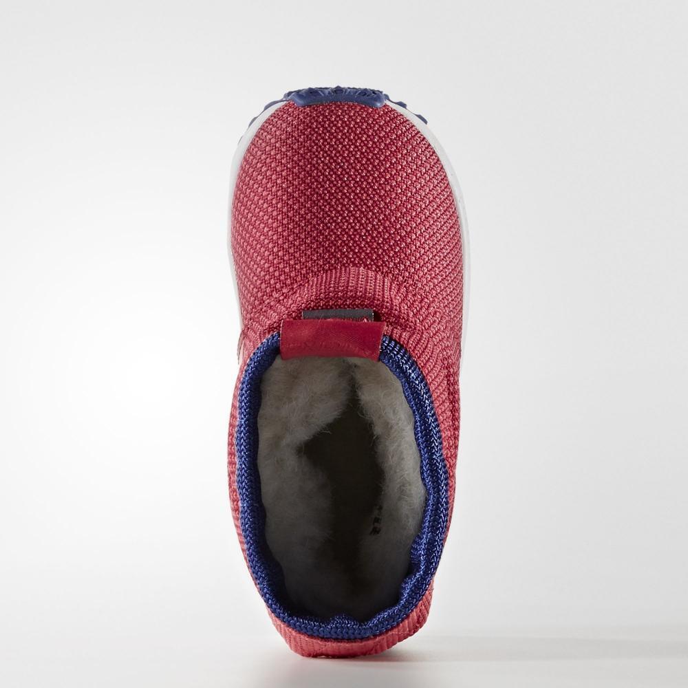 Adidas Infant ZX Flux Winter Snow Trainer Boot / Red / RRP £50